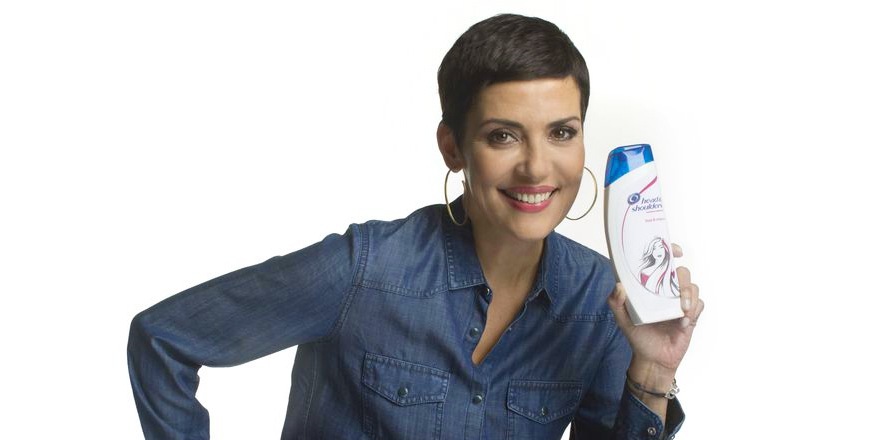 Cristina Cordula, une égérie au poil pour Head & Shoulders