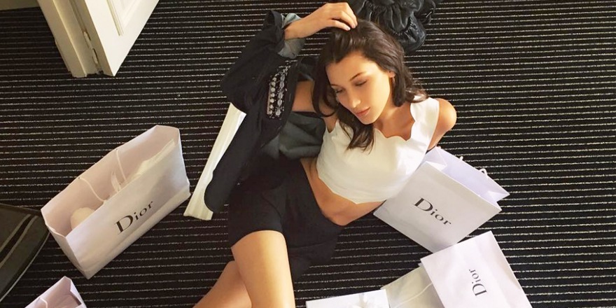 La plus Bella Hadid chez Dior Makeup