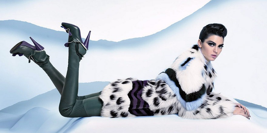 Kendall en Fendi