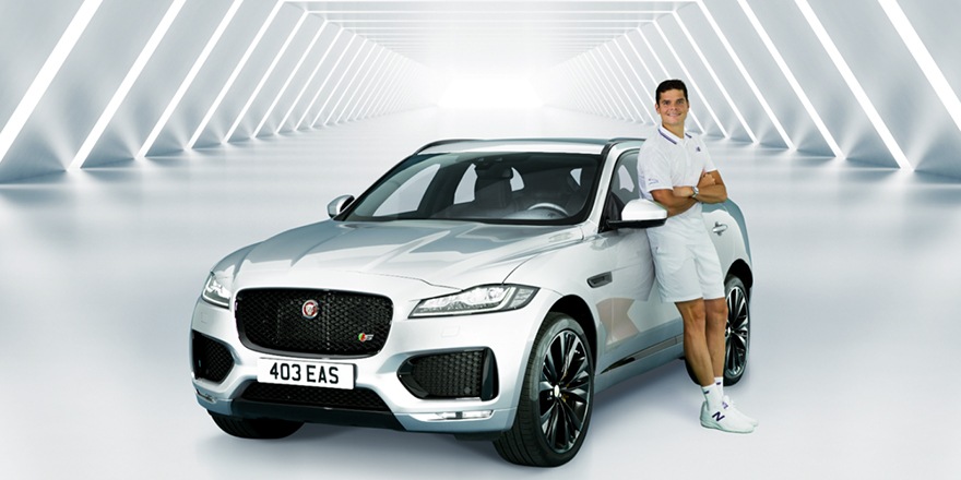 Le félin Milos Raonic roule maintenant pour Jaguar