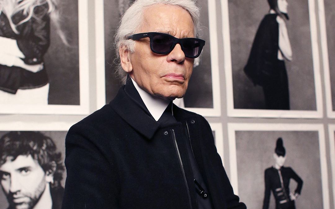 Karl Lagerfeld, homme de mode et de pub